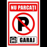 Indicator nu parcati garaj auto